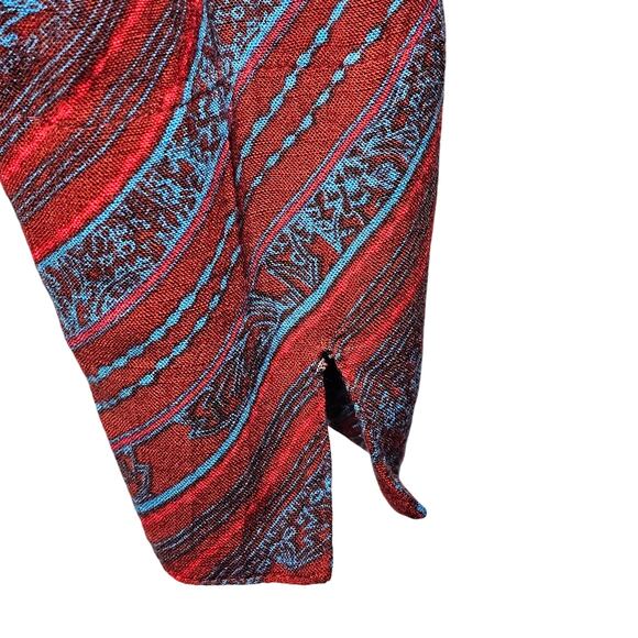 Free People Walking On a Dream Cut-Out Choker Tunic Top Red Size XS - Picture 6 of 10